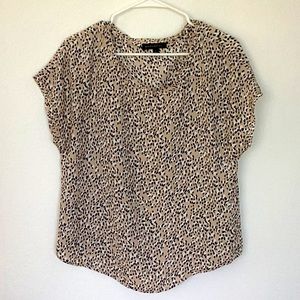 BANANA REPUBLIC Leopard Top